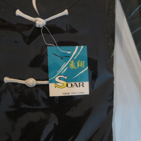 Men's Cotton Kung Fu Uniform Top Martial Arts in Black New