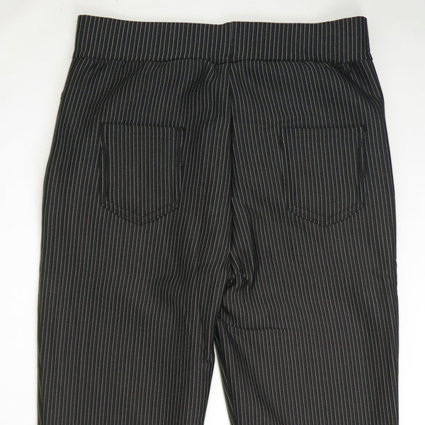 Women's Pants Pinstripe Leggings Thermal Fur Lining Elastic Waistband New