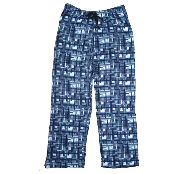 Men's Fleece Pajama Sleep Pants Plaid Soft Cozy Warm Size S-2XL New