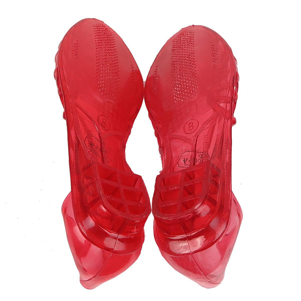 Women's Smooth Jelly Sandals Shoes Teal Red Clear Black White Sizes 6-10 New